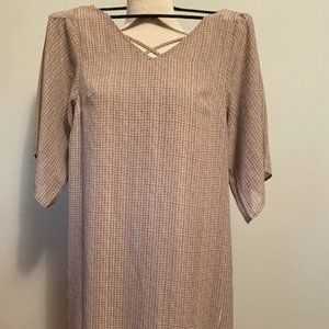 3/4 sleeve lightweight dress